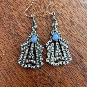 Abi Art Deco drop earrings